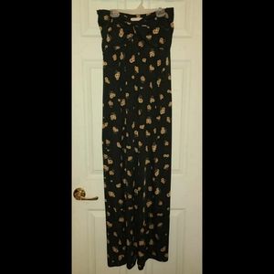 Strapless Long Summer Dress